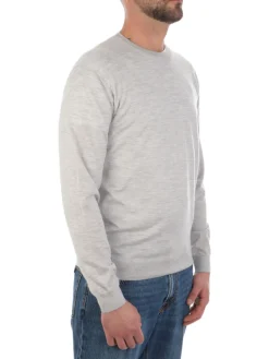 Malo | Girocollo Uomo in Cashmere e Seta>Uomo Maglie