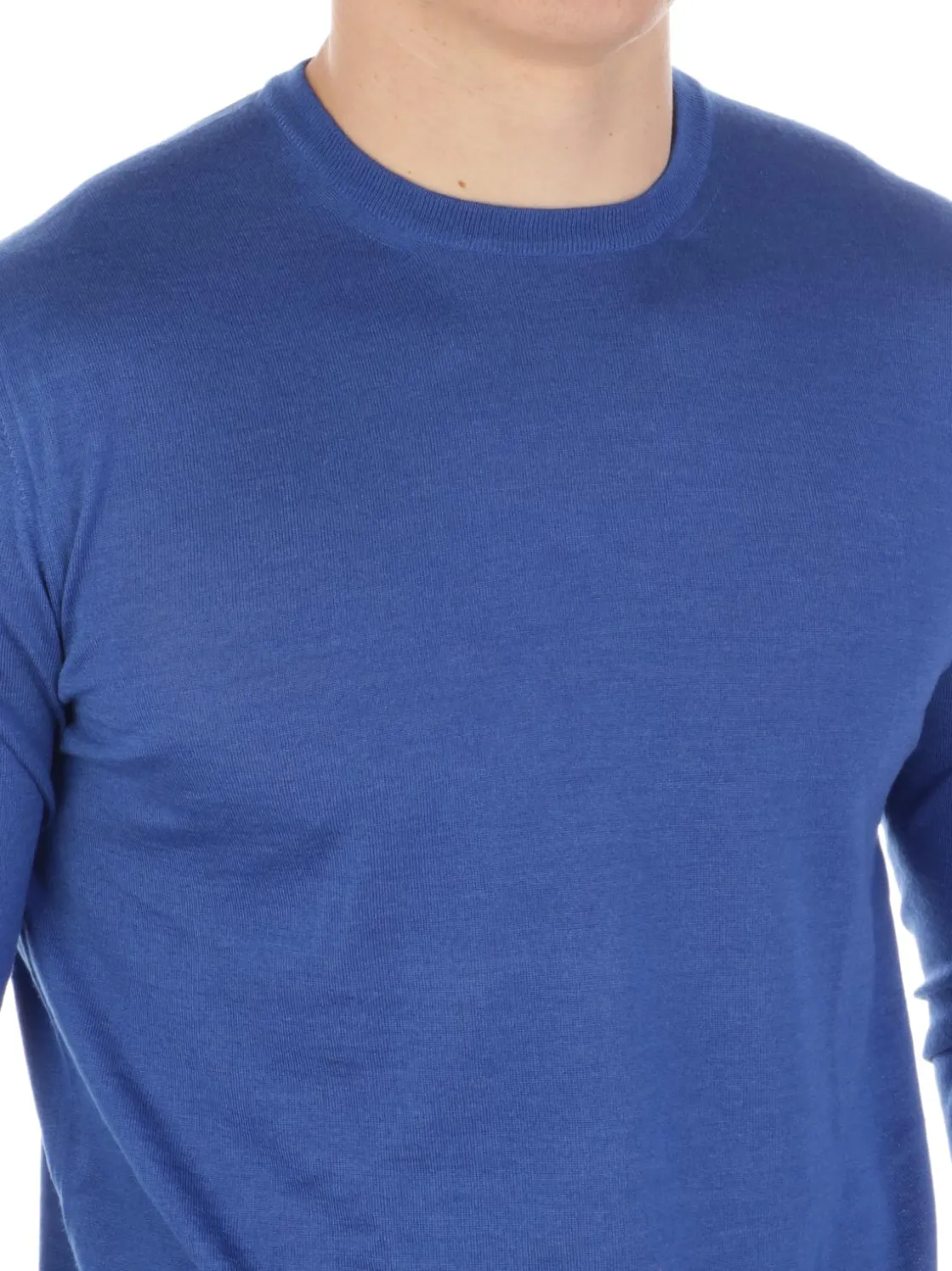 Malo | Girocollo Uomo in Cashmere e Seta>Uomo Maglie