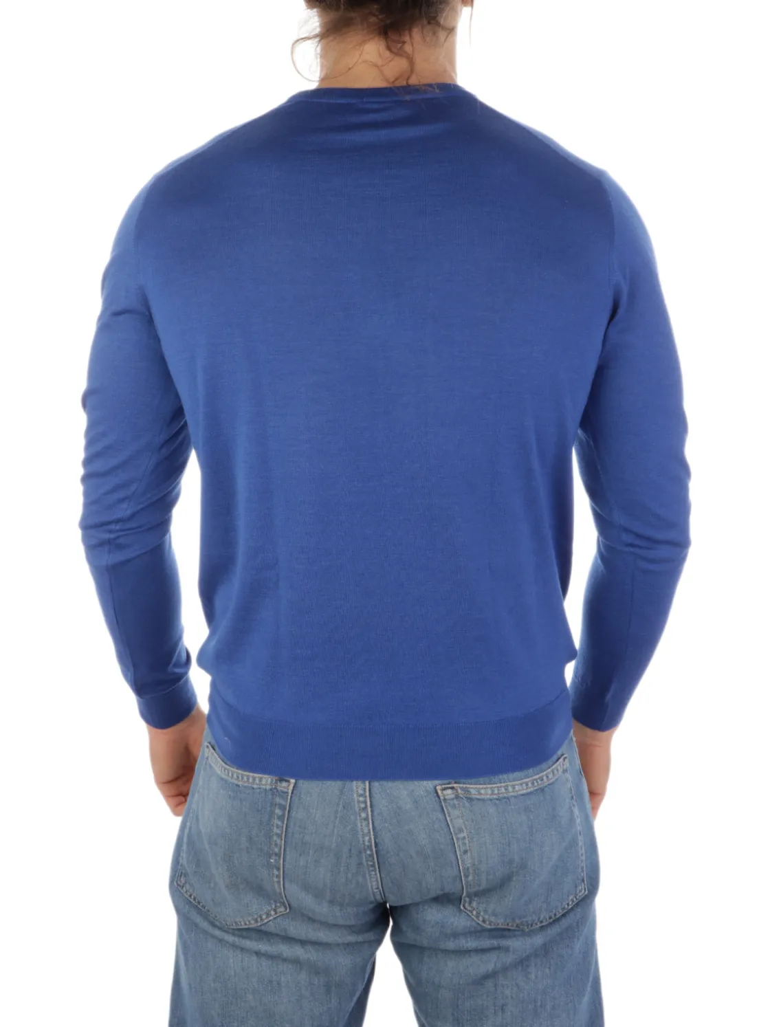 Malo | Girocollo Uomo in Cashmere e Seta>Uomo Maglie