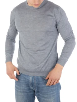 Malo | Girocollo Uomo in Cashmere e Seta><noscript><img width=
