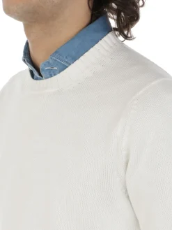 Malo | Girocollo Uomo In Cotone Rasato><noscript><img width=