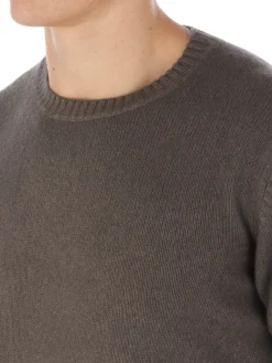 Malo | Girocollo Uomo in Cashmere Brinato><noscript><img width=