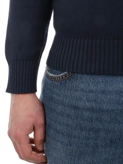 Malo | Pullover Uomo in Cotone Rasato><noscript><img width=