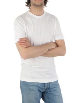 Malo | T-Shirt Uomo in Lino>Uomo T-Shirts