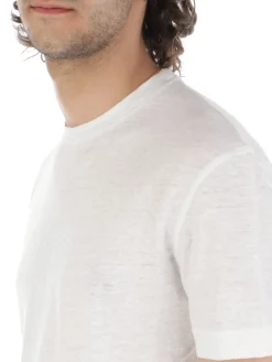 Malo | T-Shirt Uomo in Lino><noscript><img width=