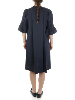 Meimeij | Abito Donna con Rouches in Cotone>Donna Abiti