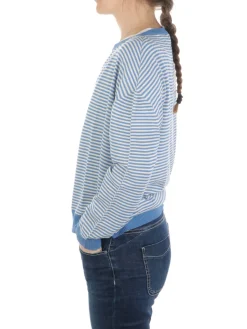 Mia Basic | Maglia Donna Boxy a Righe>Donna Maglie