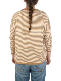 Mia Basic | Maglia Donna Raglan a Righe>Donna Maglie
