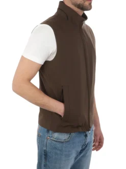 Montecore | Gilet Uomo In Tessuto Stretch>Uomo Gilet E Smanicati