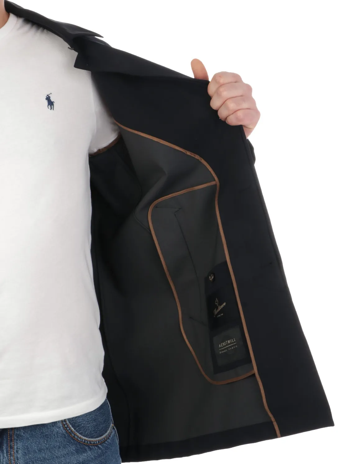 Montecore | Impermeabile Uomo in Tessuto Elasticizzato>Uomo Cappotti E Trench