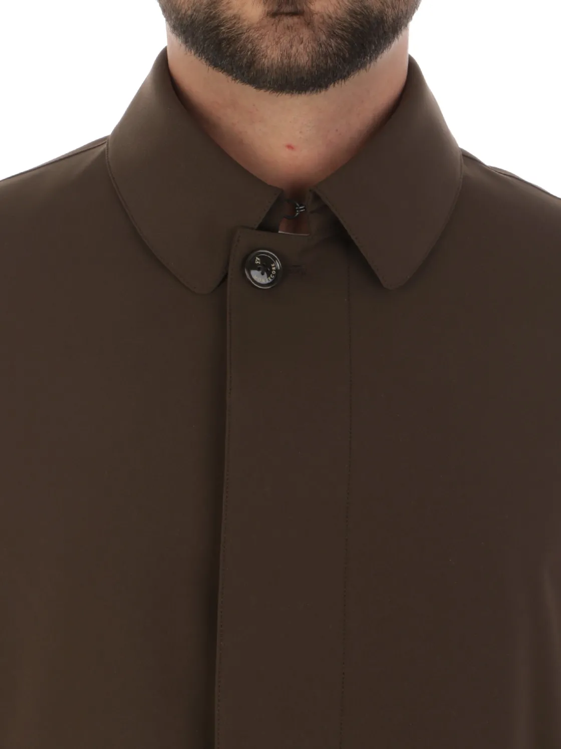 Montecore | Impermeabile Uomo in Tessuto Elasticizzato>Uomo Cappotti E Trench
