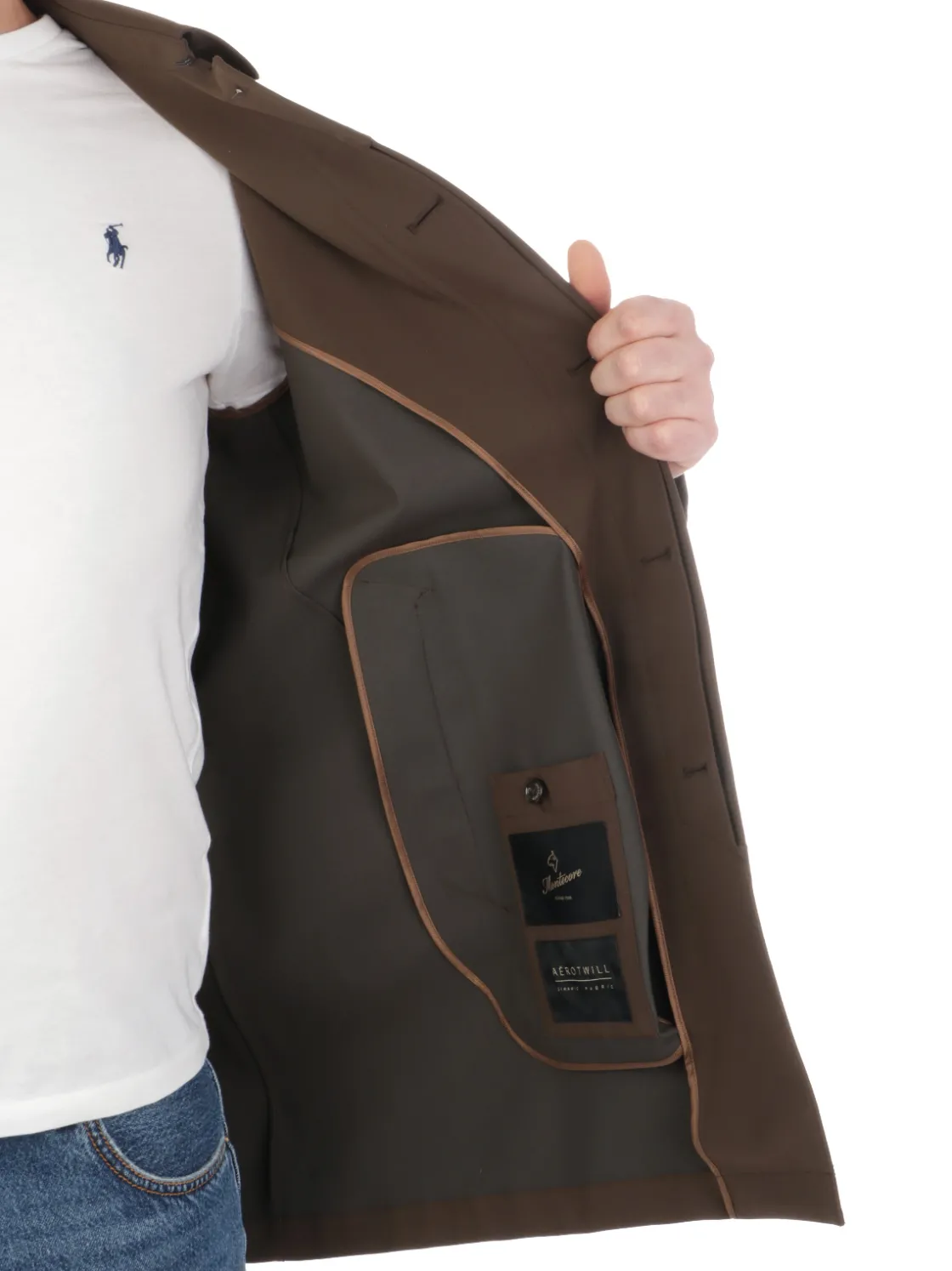 Montecore | Impermeabile Uomo in Tessuto Elasticizzato>Uomo Cappotti E Trench