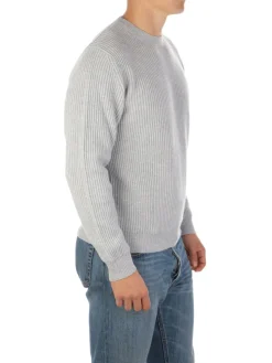 Ones | Girocollo Uomo in Cashmere Costa Inglese>Uomo Maglie