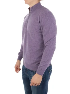 Ones | Maglia Uomo Half Zip in Cashmere>Uomo Maglie