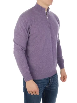 Ones | Maglia Uomo Half Zip in Cashmere>Uomo Maglie