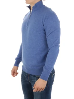 Ones | Maglia Uomo Half Zip in Cashmere>Uomo Maglie
