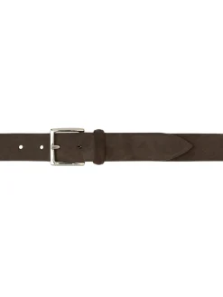 Orciani | Cintura Uomo Amalfi in Suede>Uomo Cinture