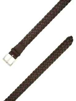 Orciani | Cintura Uomo in Pelle Intrecciata>Uomo Cinture