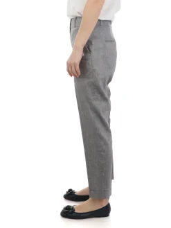 Peserico | Pantaloni Donna Classici in Lino>Donna Pantaloni