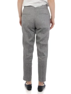 Peserico | Pantaloni Donna Classici in Lino>Donna Pantaloni