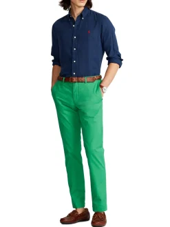 Polo Ralph Lauren | Camicia Uomo Slim in Lino><noscript><img width=