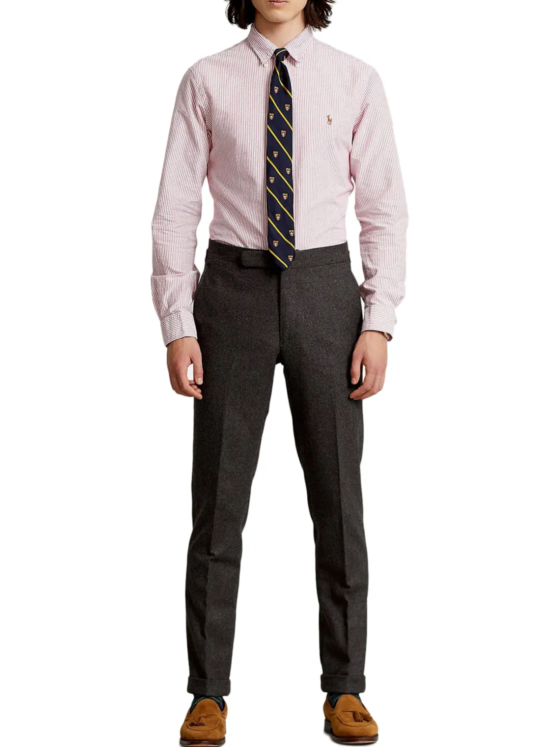 Polo Ralph Lauren | Camicia Uomo Oxford a Righe Slim>Uomo Camicie