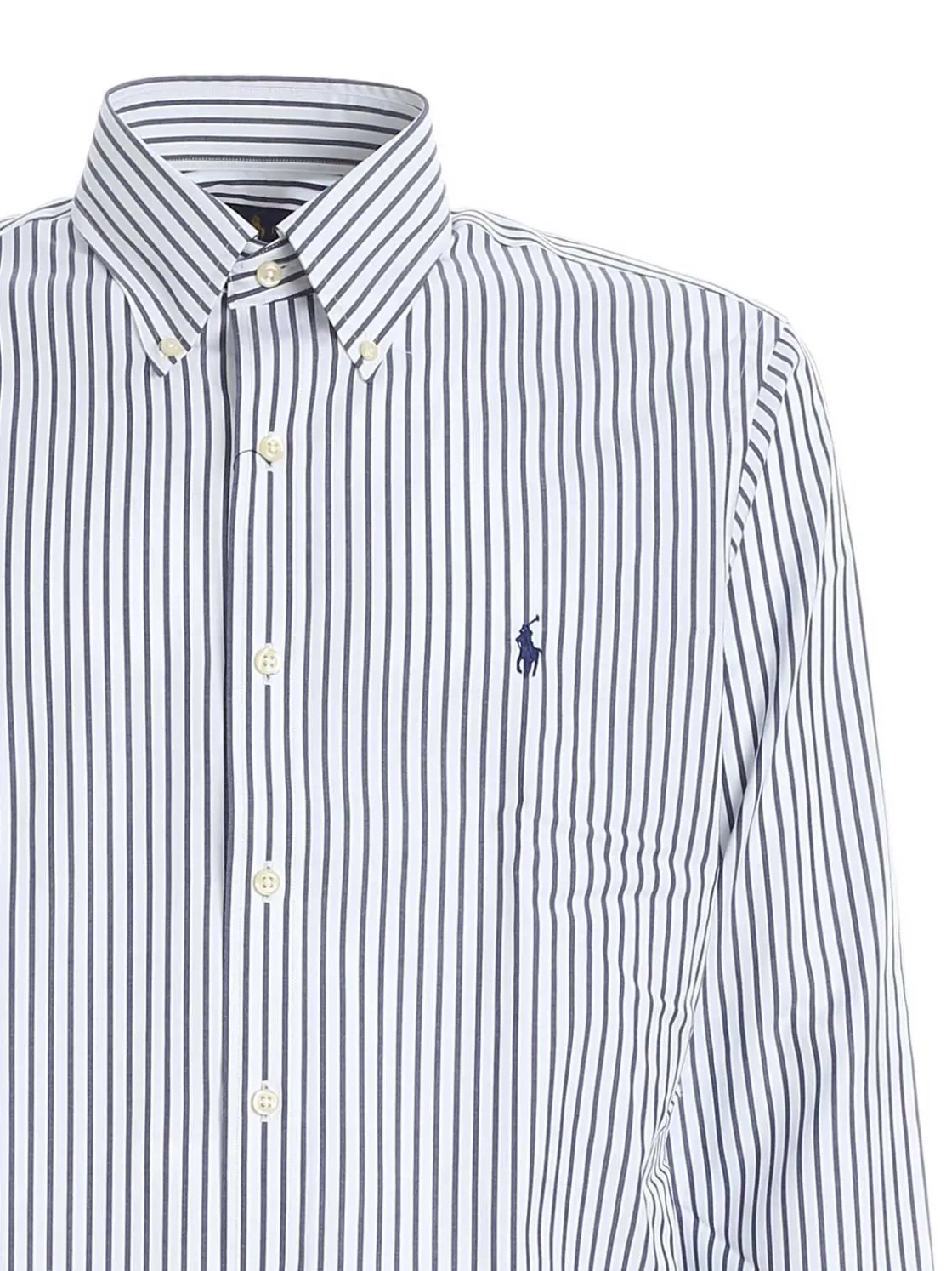 Polo Ralph Lauren | Camicia Uomo Rigata in Cotone>Uomo Camicie