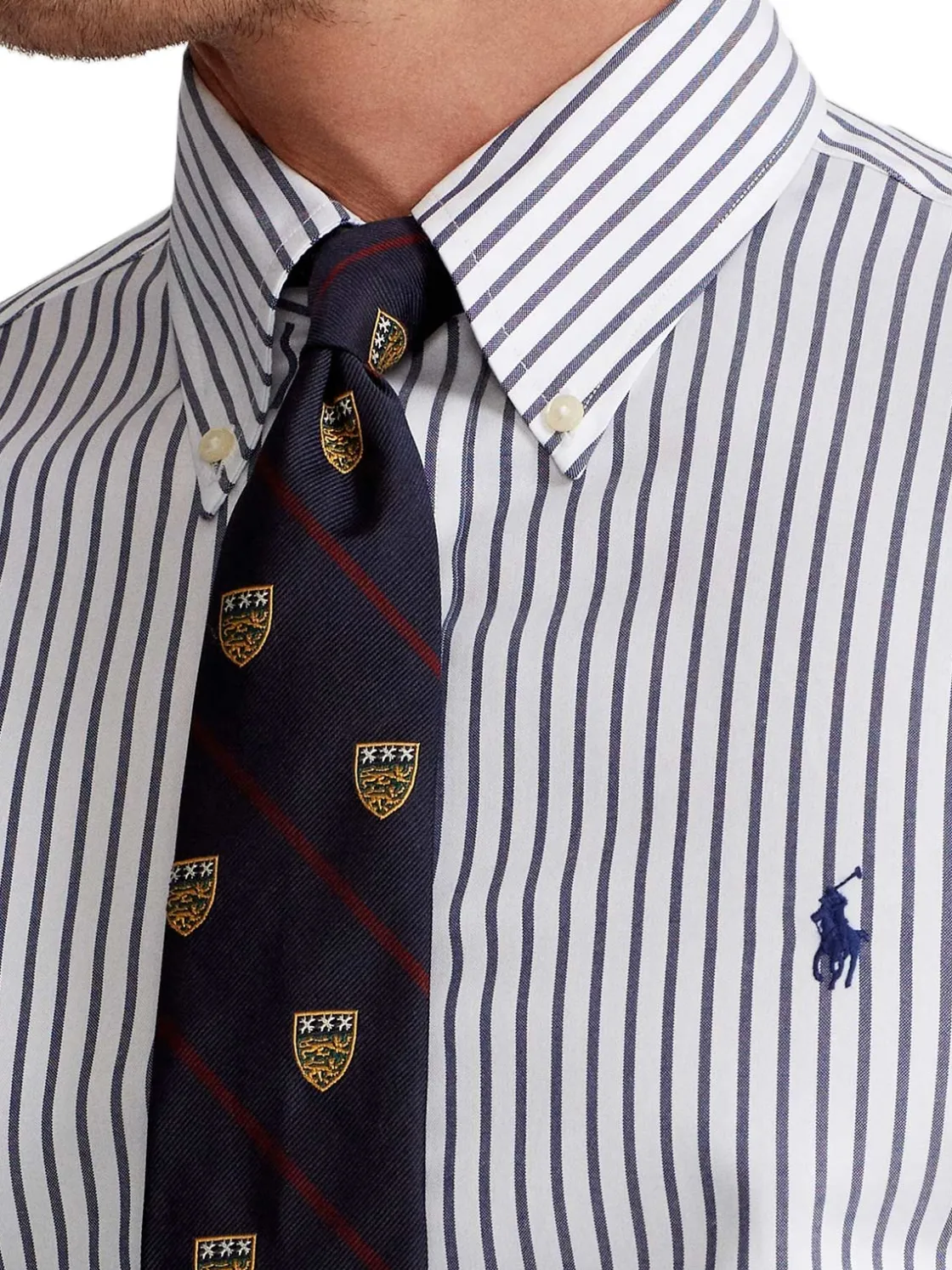 Polo Ralph Lauren | Camicia Uomo Oxford a Righe Slim>Uomo Camicie