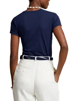 Polo Ralph Lauren | Cotton Jersey Tee>Donna T-Shirts