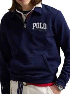 Polo Ralph Lauren | Fleece Collared Sweatshirt>Uomo Felpe