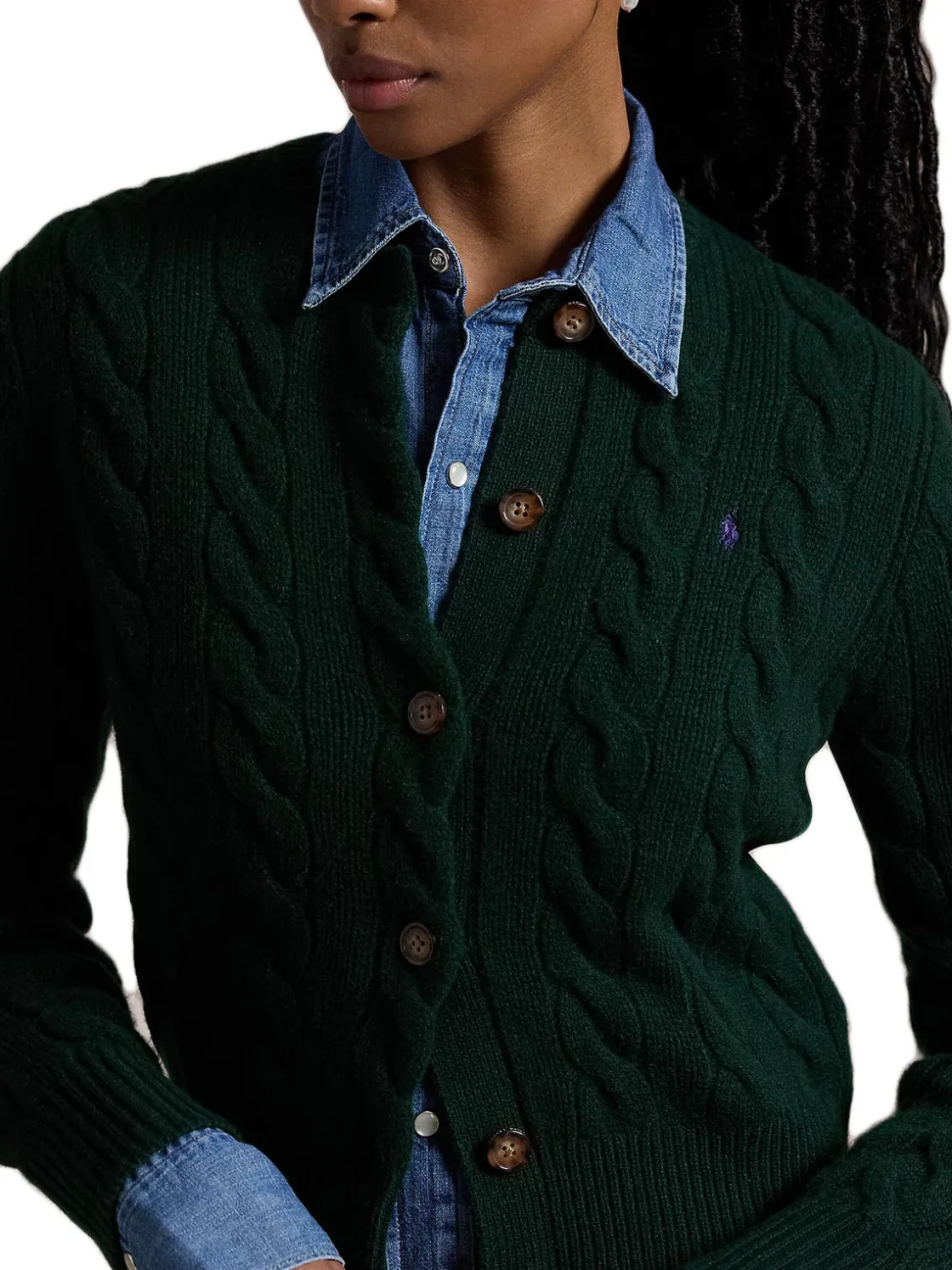 Polo Ralph Lauren | Long Sleeve Cardigan>Donna Maglie