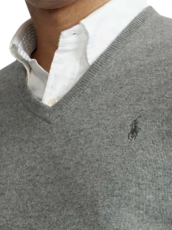 Polo Ralph Lauren | Maglia Uomo Scollo a V in Merino>Uomo Maglie