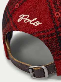 Polo Ralph Lauren | Plaid Wool Ball Cap>Uomo Cappelli
