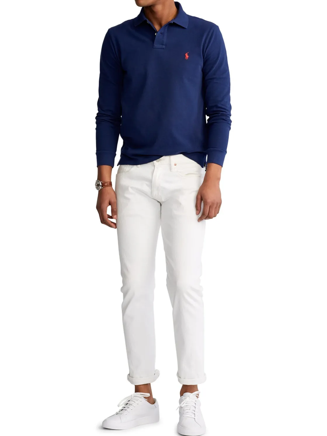 Polo Ralph Lauren | Polo Uomo Manica Lunga Slim>Uomo Polo