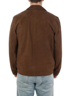 Proleather | Overshirt Uomo JmJoks in Suede>Uomo Giubbotti E Piumini