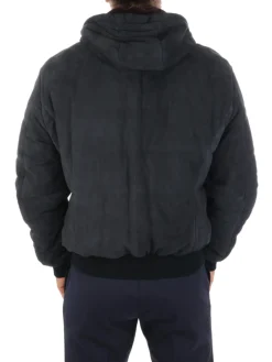 Ravazzolo | Giubbotto Uomo in Suede con Cappuccio><noscript><img width=