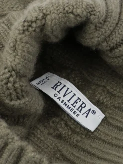 Riviera Cashmere | Berretto Unisex a Treccia in Cashmere>Donna Cappelli|Cappelli