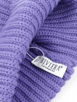 Riviera Cashmere | Berretto Unisex in Cashmere a Coste>Uomo Cappelli