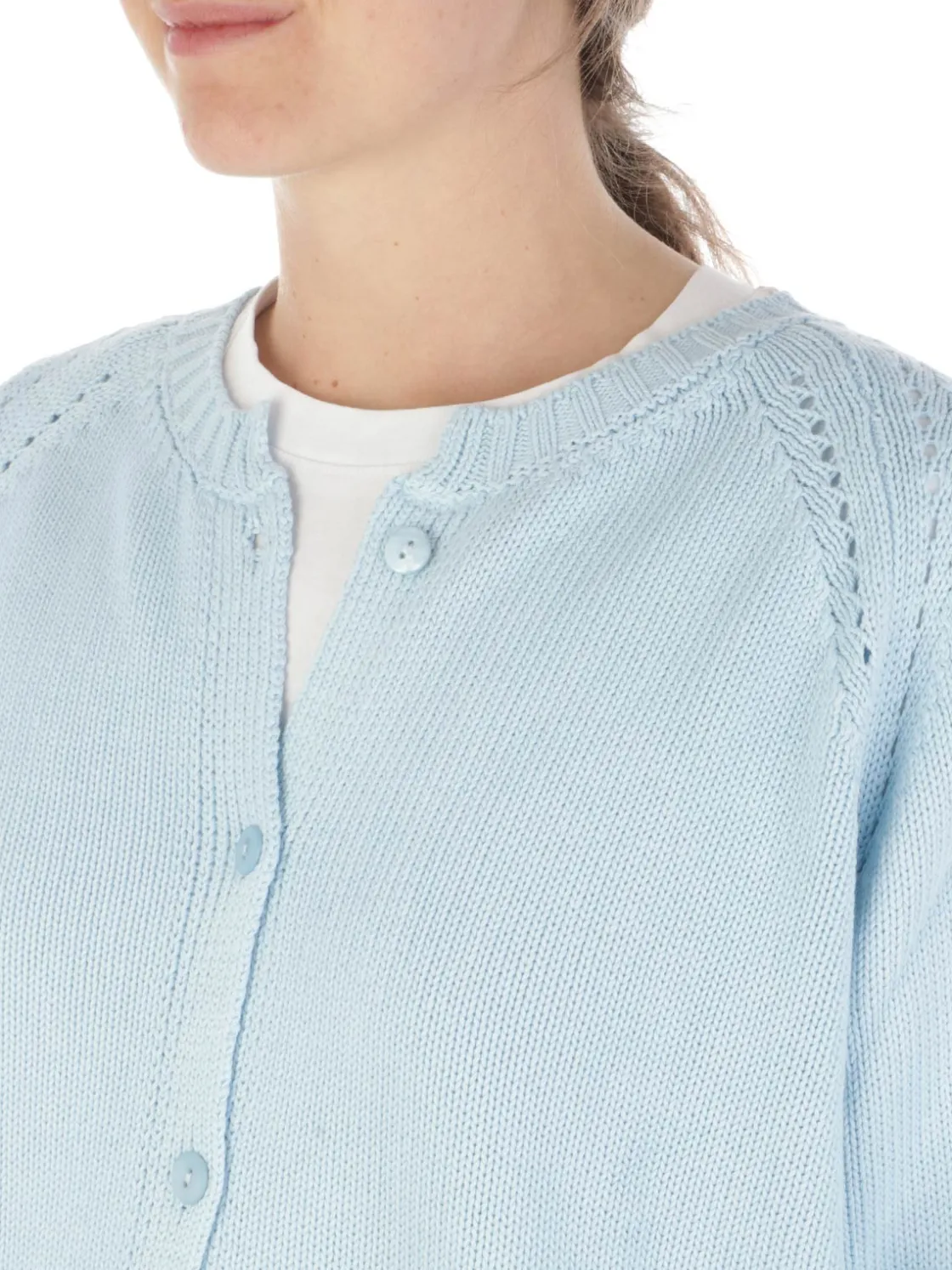 Rossopuro | Cardigan Con Bottoni>Donna Maglie