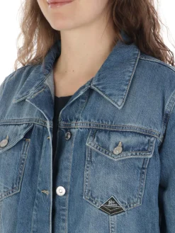 Roy Roger's | Giacca Donna Ross in Denim Icon><noscript><img width=