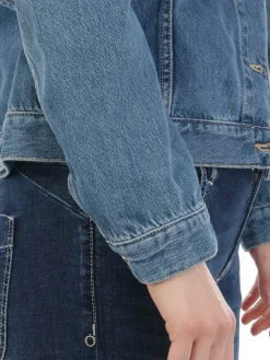 Roy Roger's | Giacca Donna Ross in Denim Icon><noscript><img width=