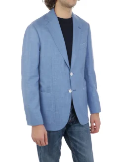 Sartorio | Giacca Uomo In Lana E Seta>Uomo Blazer E Giacche