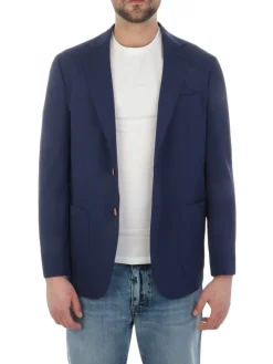 Sartorio | Giacca Uomo in Lana Vergine Stretch><noscript><img width=