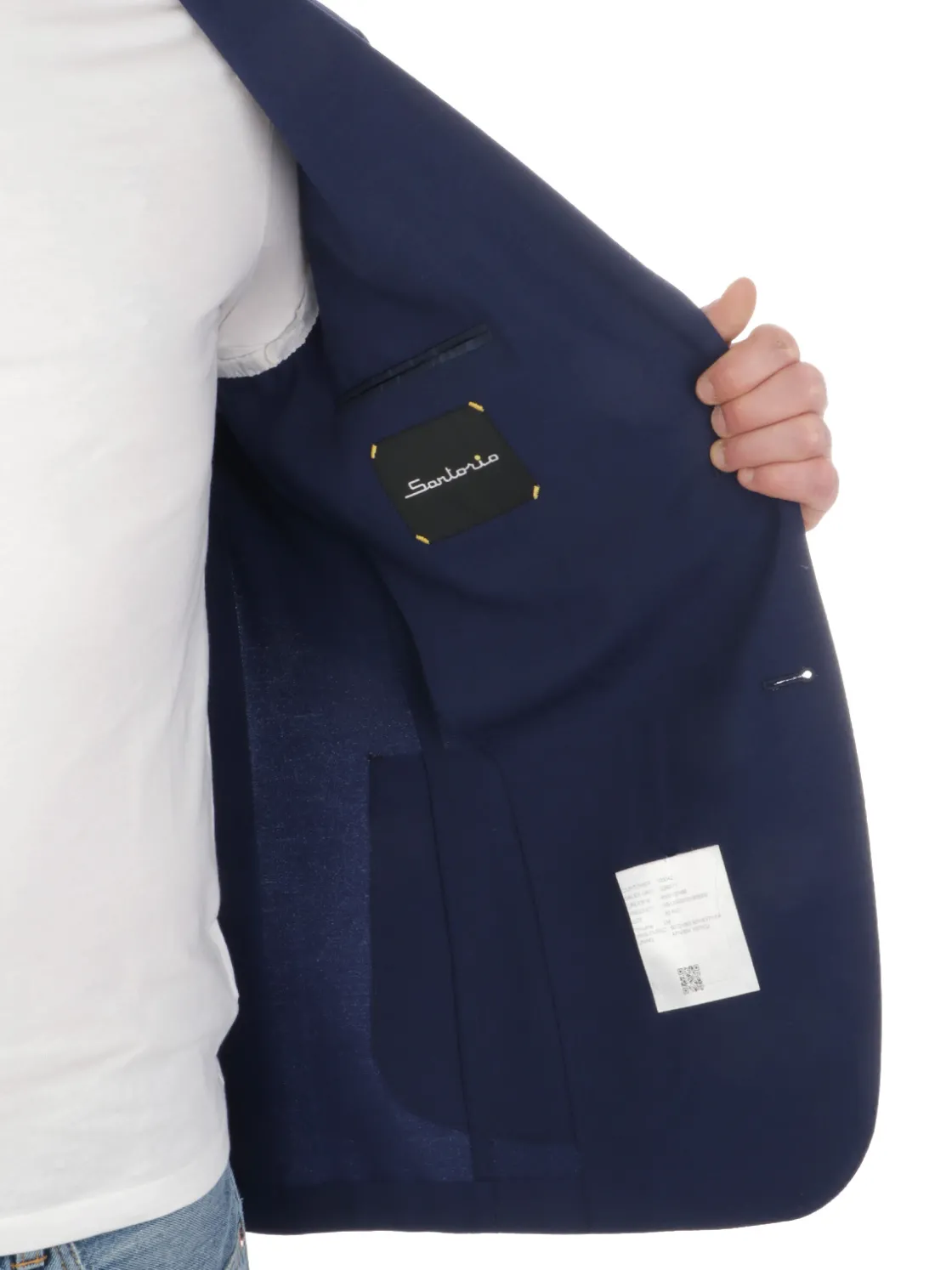 Sartorio | Giacca Uomo in Lana Vergine Stretch>Uomo Blazer E Giacche