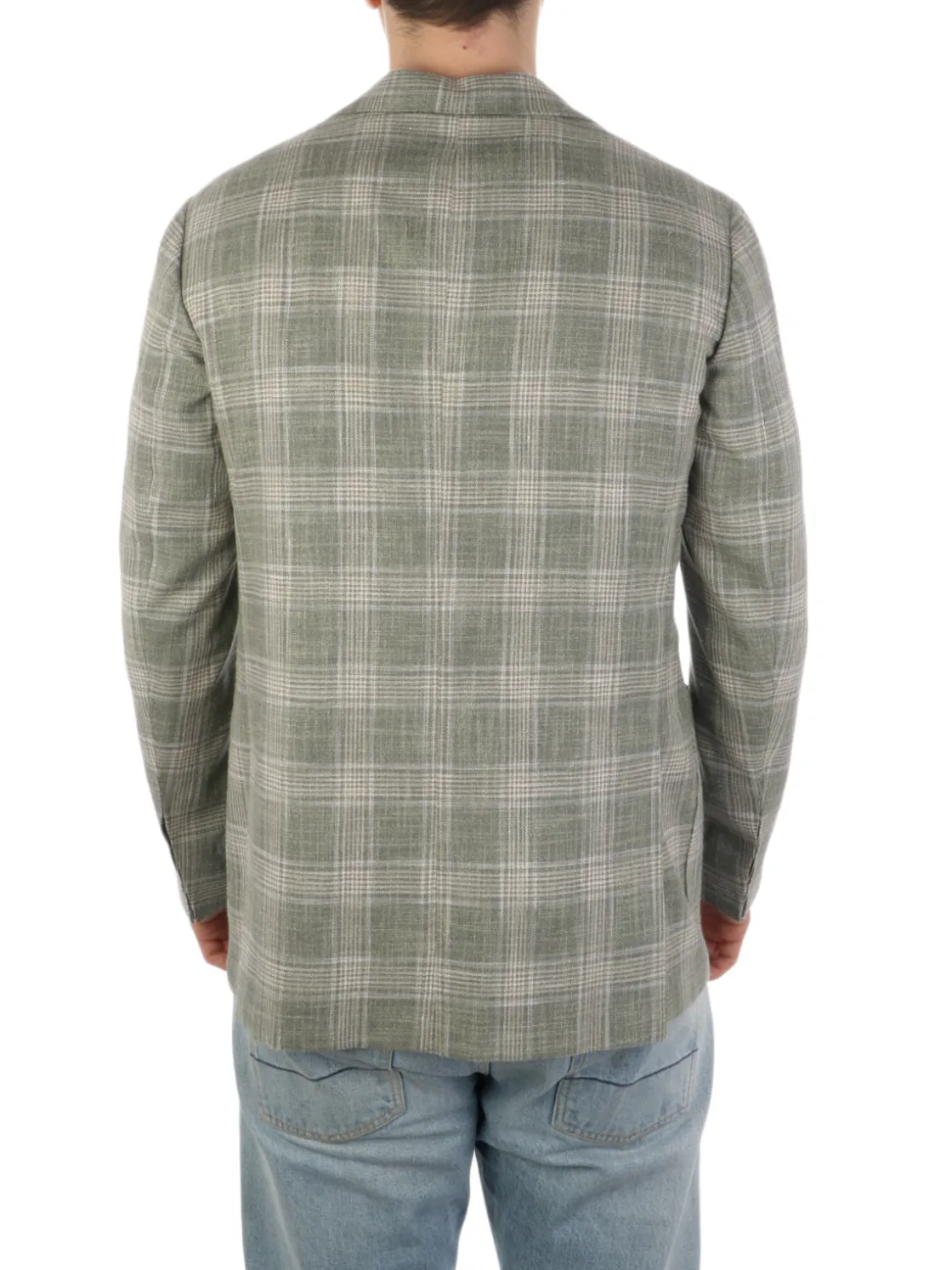 Sartorio | Giacca Uomo Sartoriale in Lana e Seta>Uomo Blazer E Giacche