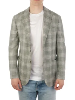 Sartorio | Giacca Uomo Sartoriale in Lana e Seta><noscript><img width=