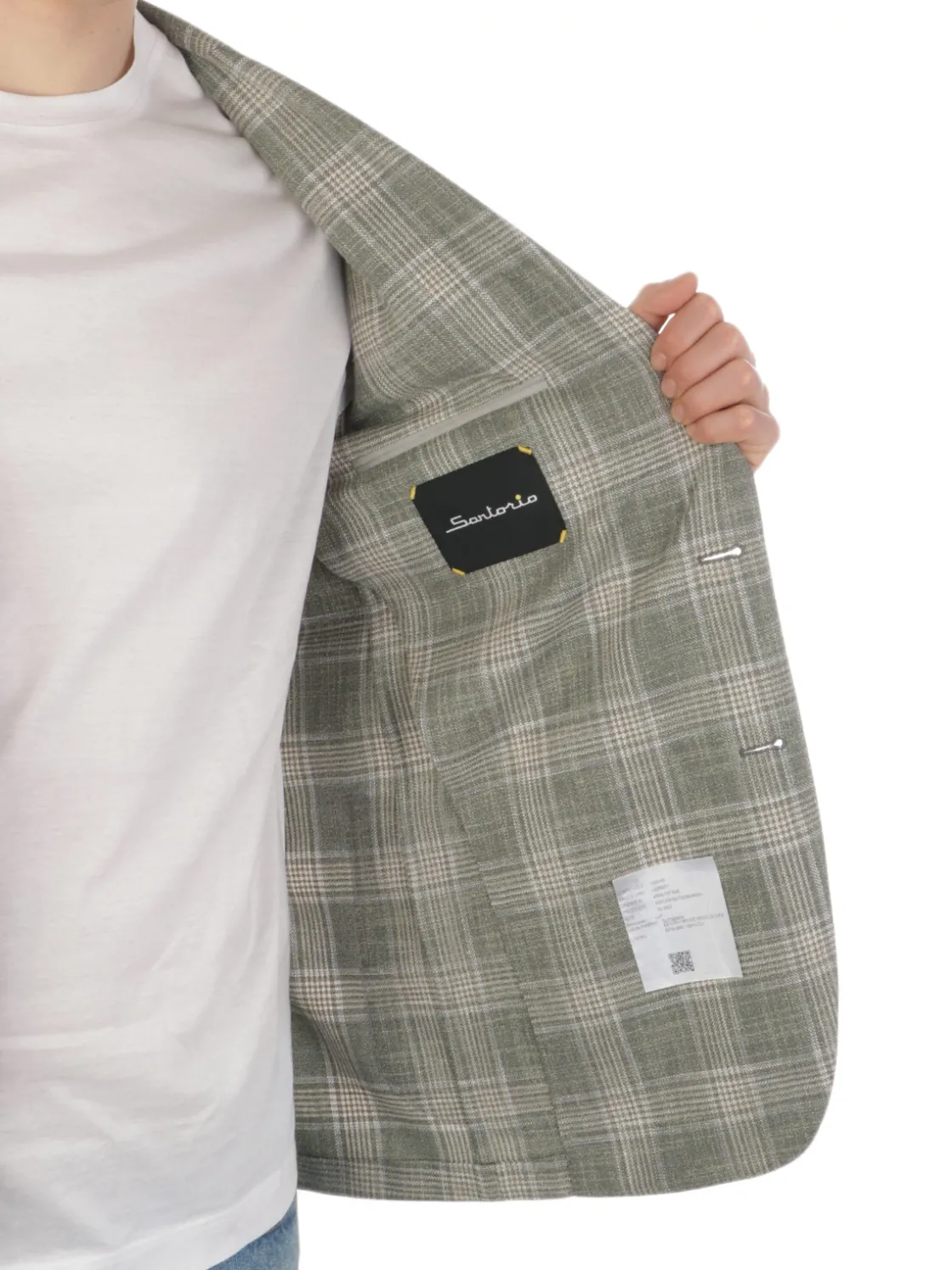 Sartorio | Giacca Uomo Sartoriale in Lana e Seta>Uomo Blazer E Giacche