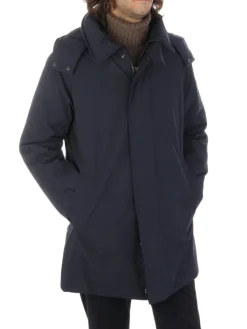 Save the duck | Cappotto Uomo Woody con Cappuccio>Uomo Cappotti E Trench