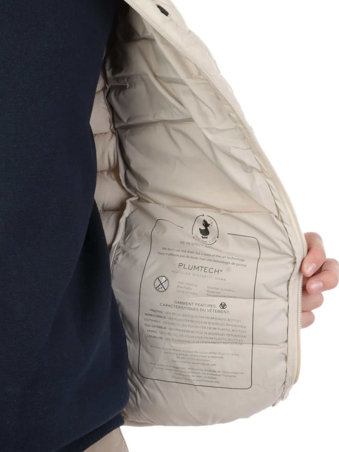 Save the duck | Gilet Uomo Rhus Trapuntato>Uomo Gilet E Smanicati
