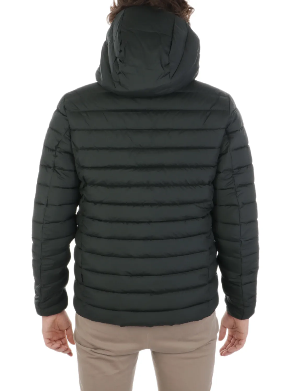 Save the duck | Piumino Uomo Juncus con Cappuccio>Uomo Giubbotti E Piumini